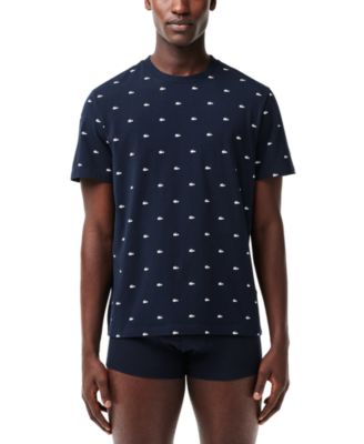 Lacoste - Men's Allover Crocodile Logo Underwear T-Shirt
