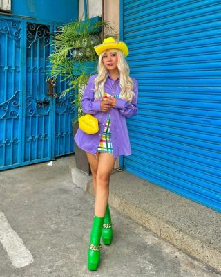 bambini high platform boots