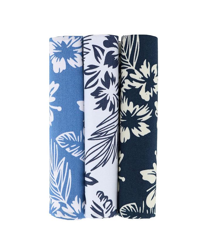 TRAFALGAR Mana Hawaiian Print Cotton Handkerchiefs (3 Pack) Macy's