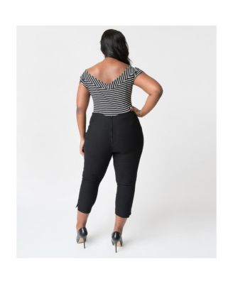 Plus Size Rachelle Capri Pants