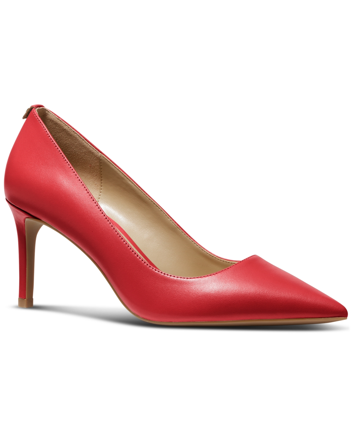 Michael Kors Michael  Women's Alina Flex Pointed Toe Pumps In Lacquer Red