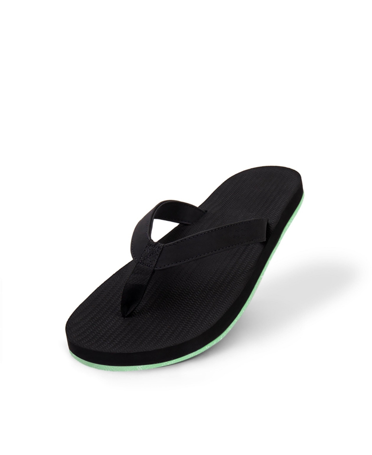 Women's Flip Flops Sneaker Sole - Indigo sole/black