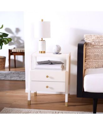 Cove 2 Drawer 1 Shelf Accent Table