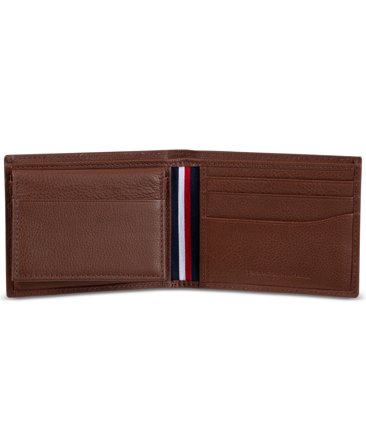 Shop Tommy Hilfiger Men's Puerto Rfid Two-in-one Leather Pocketmate Wallet In Tan