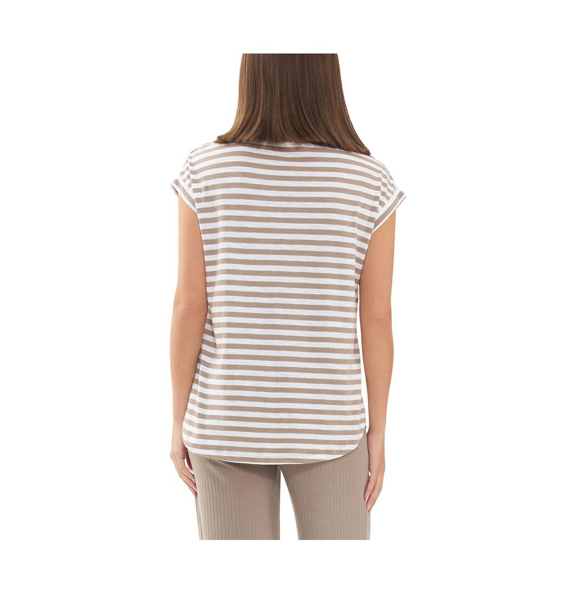 Ripe Maternity Lionel Nursing TeeWhite -white
