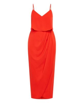 Plus Size Overlay Dress