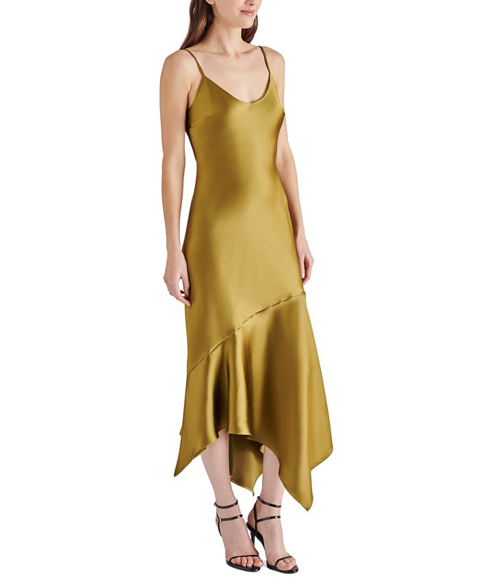 Steve Madden Women's Lucille Satin Slip Dress - Macy's
