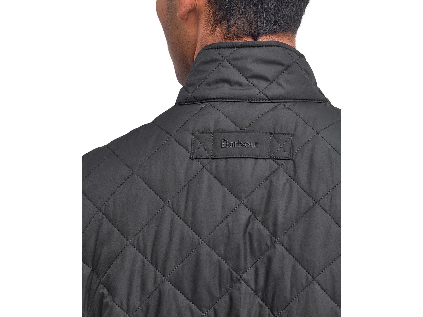 Мужской жилет Barbour Lowerdale Quilted Vest, цвет: Чёрный — фото 4