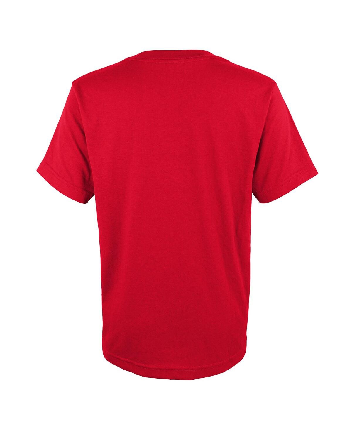 Shop Outerstuff Little Boys And Girls Red Kansas City Chiefs Super Bowl Lviii Champions Hometown On Top T-shirt