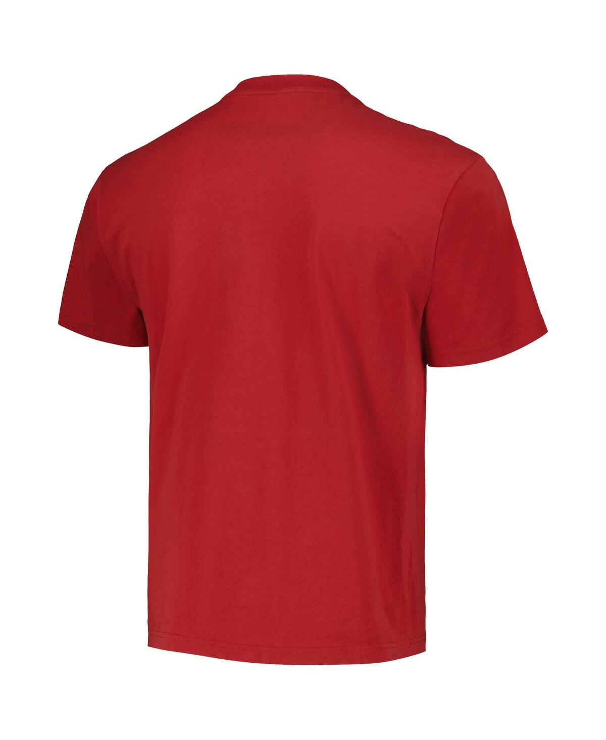Shop Identify Artist Series Men's And Women's Nba X Brain Dead Red Toronto Raptors  T-shirt