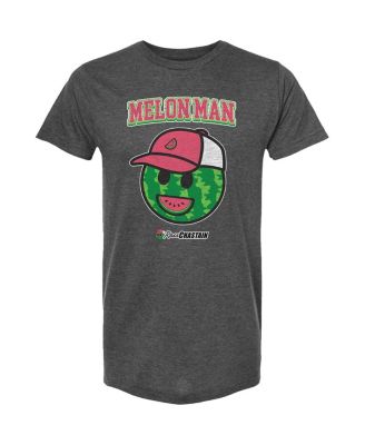 Men's Heather Charcoal Ross Chastain Melon Man Logo T-shirt
