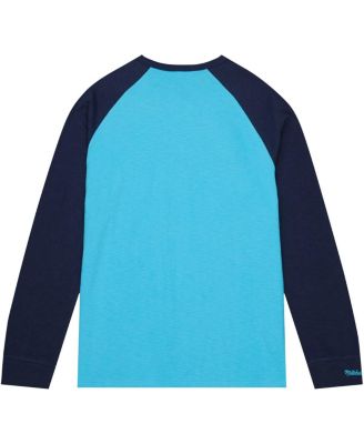 Men's Light Blue Villanova Wildcats Legendary Slub Raglan Long Sleeve T-shirt