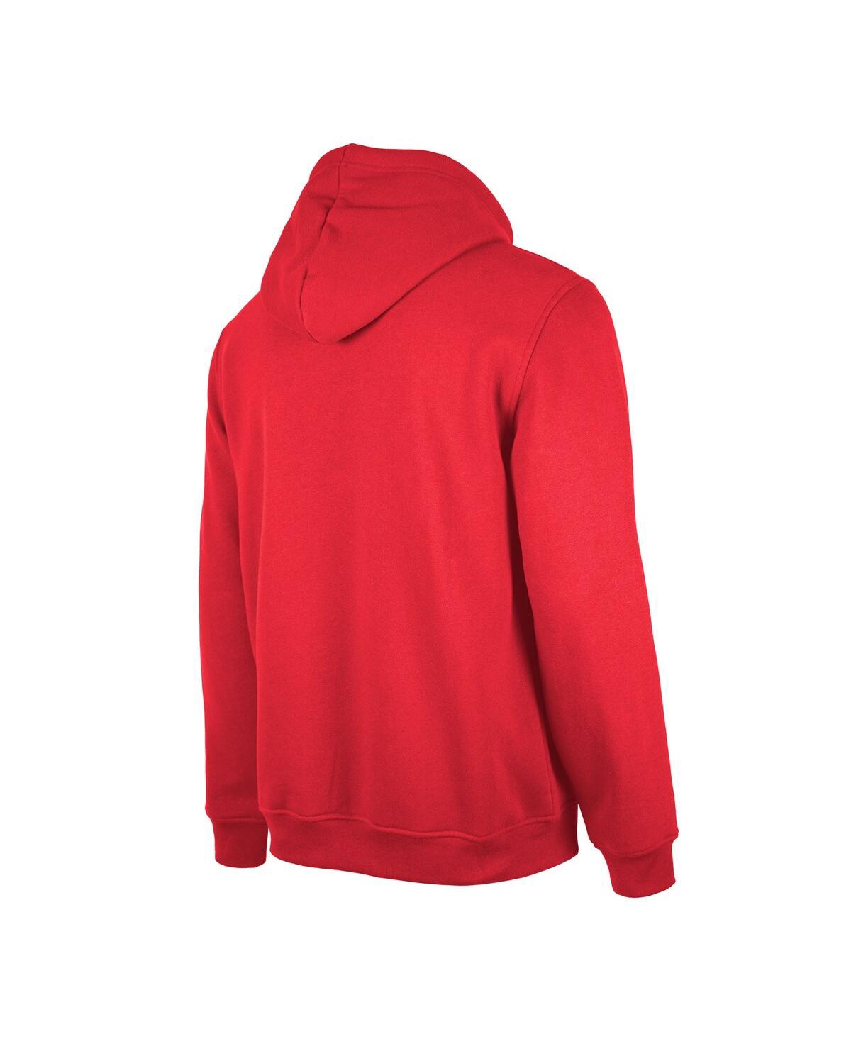New Era Men's  Red Portland Trail Blazers Big And Tall 2023/24 City Edition Jersey Pullover Hoodie In Red
