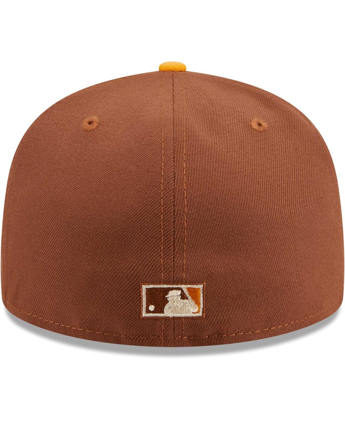 Men's New EraSan Diego Padres Tiramisu 59FIFTY Fitted Hat - Brown