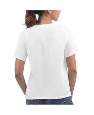 Women's White New York Jets Play The Ball T-shirt