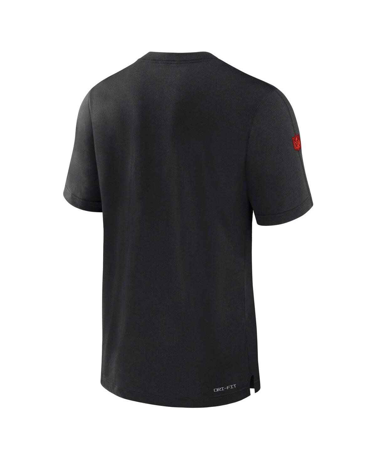 Shop Nike Men's  Black Cleveland Browns 2023 Sideline Performance T-shirt