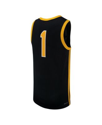 Men's Black Pitt Panthers Replica Basketball Jersey