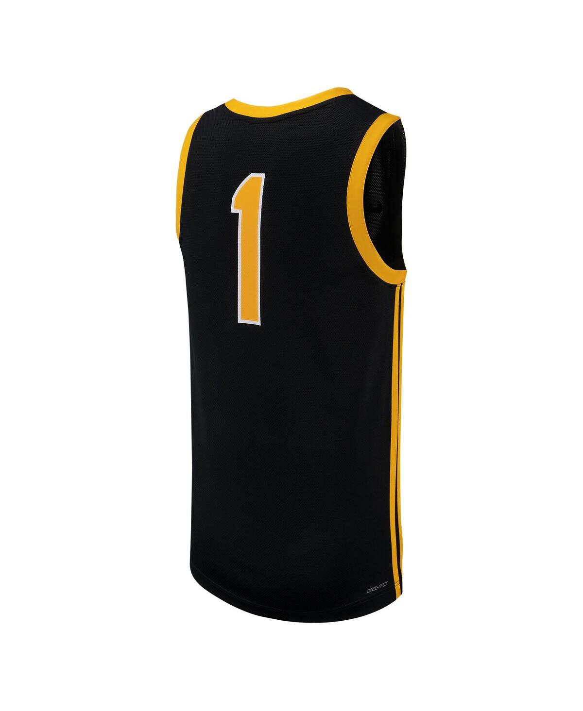 Men's NikePitt Panthers Replica Basketball Jersey - Black
