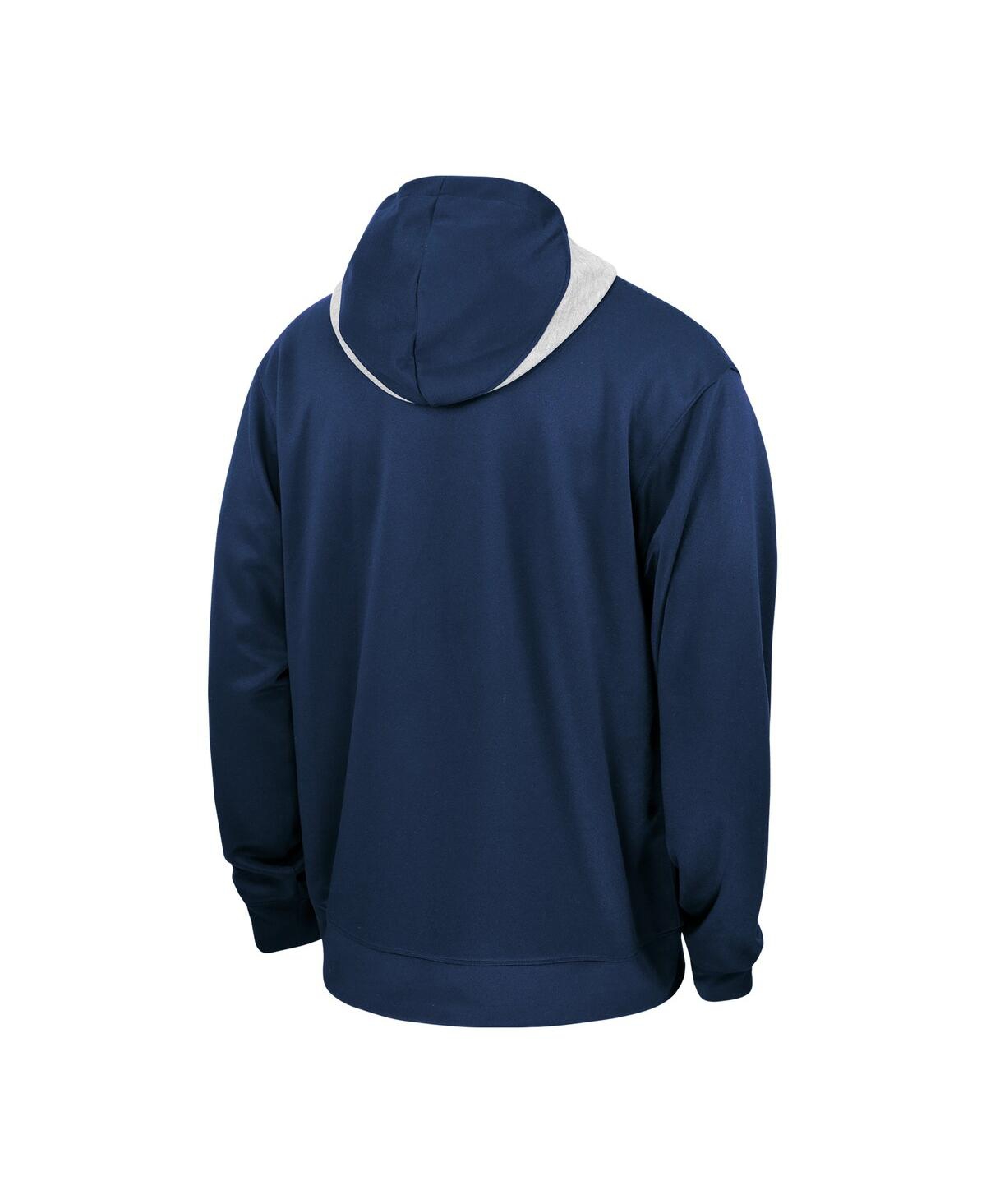 Men's NikeSt. John's Red Storm Basketball Spotlight Performance Pullover Hoodie - Navy