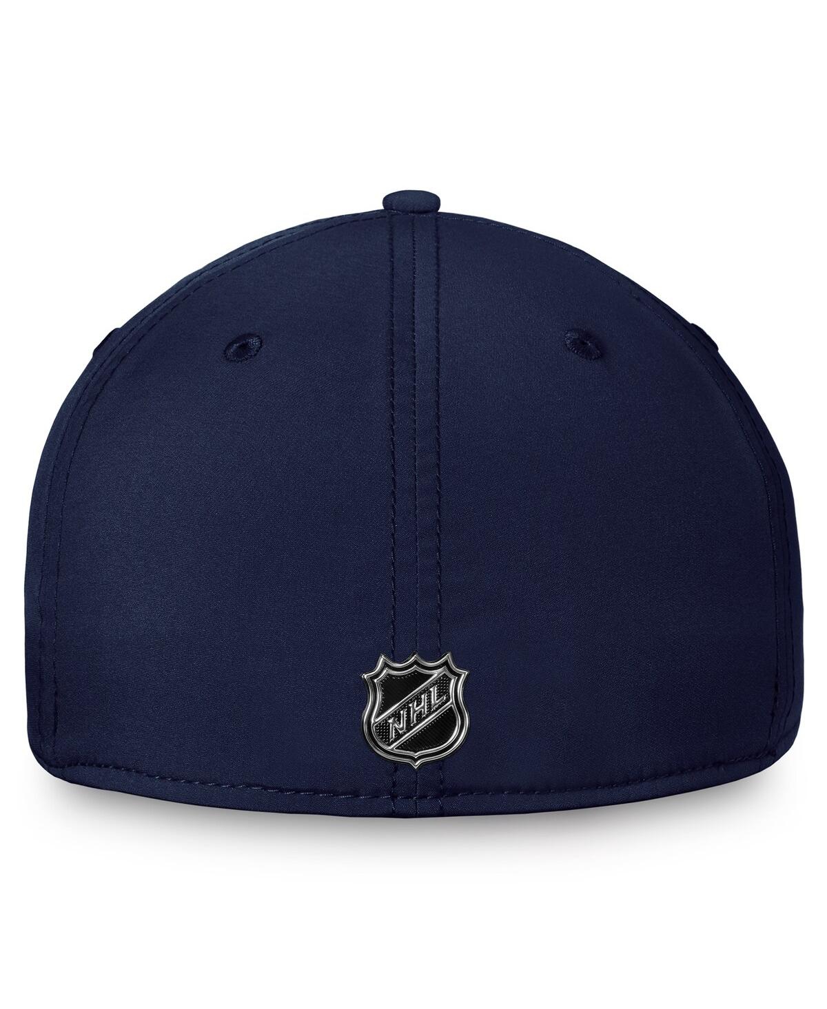 Shop Fanatics Men's  Navy Montreal Canadiens Authentic Pro Training Camp Flex Hat