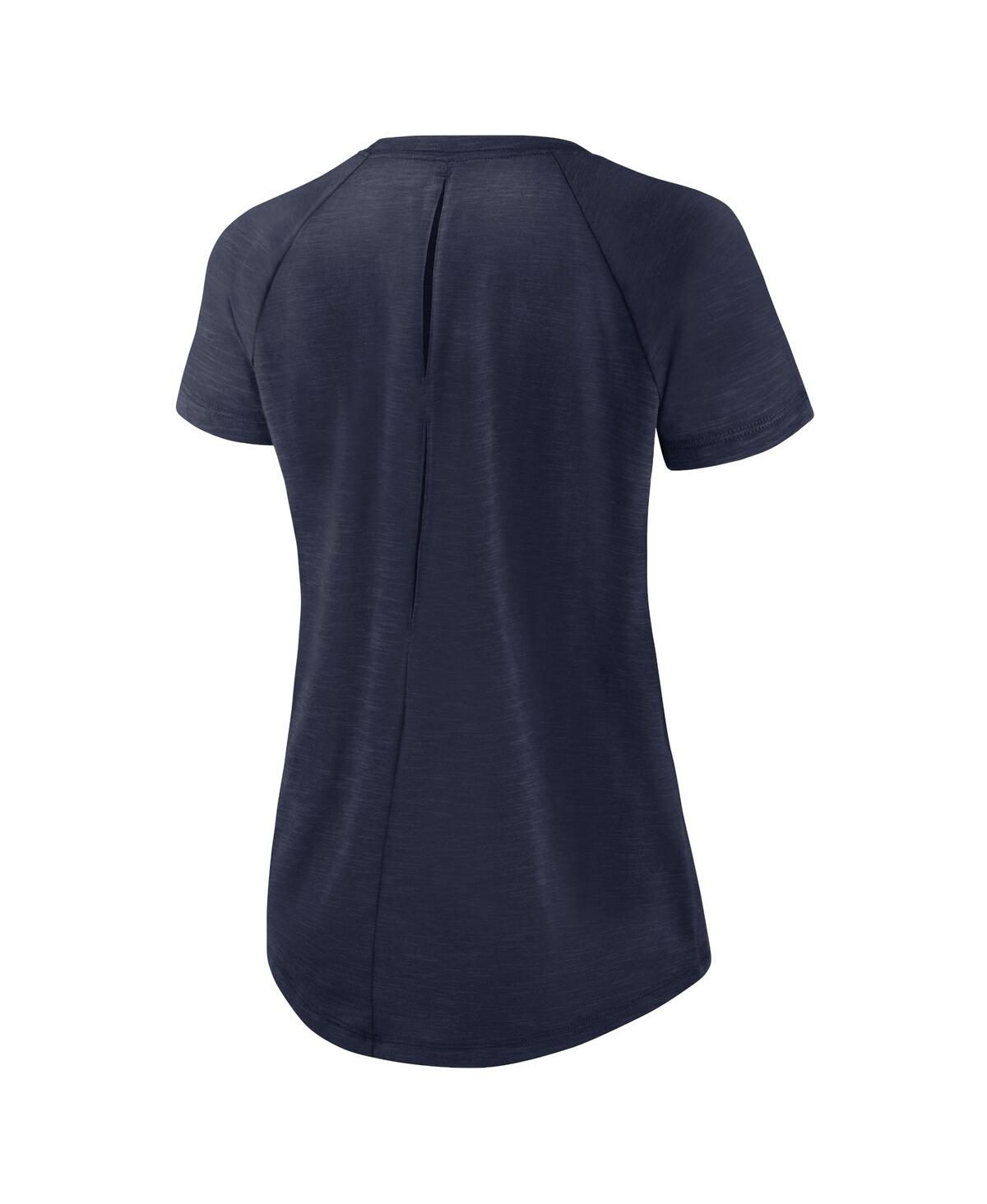 Nike White/heather Scarlet New England Patriots Back Slit Lightweight Fashion T-shirt In White,heather Scarlet