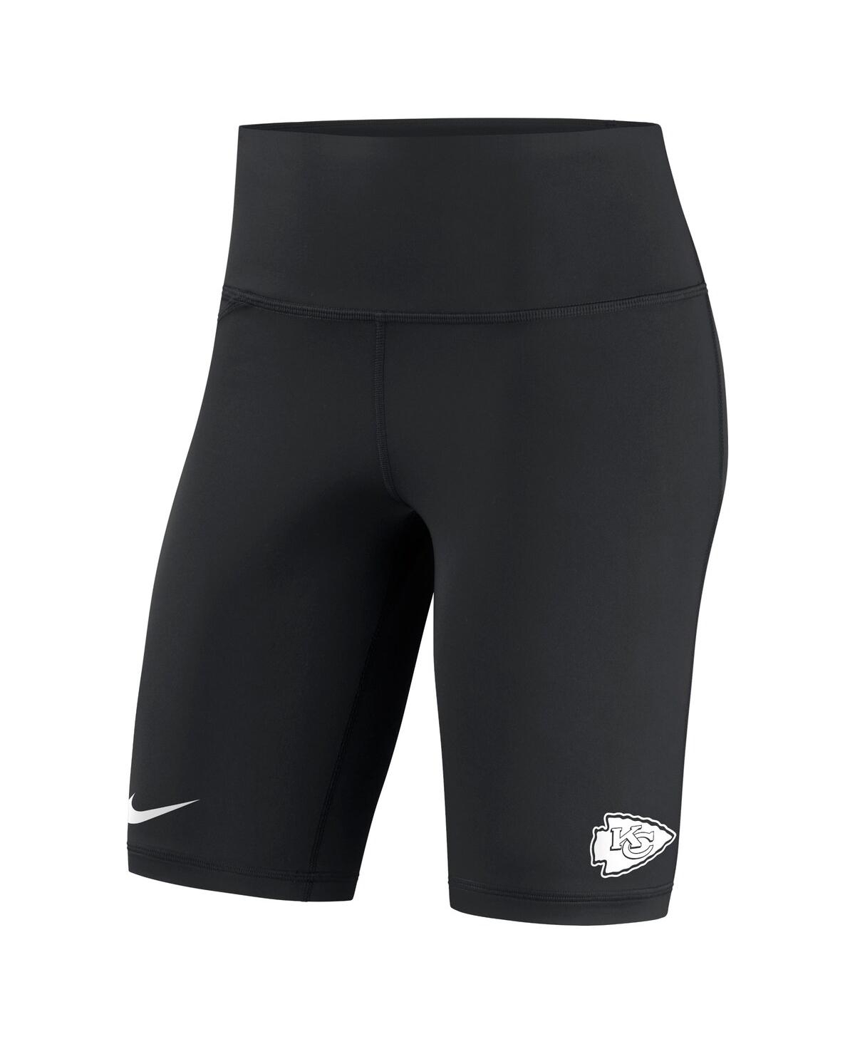 Women's NikeKansas City Chiefs Biker Shorts - Black