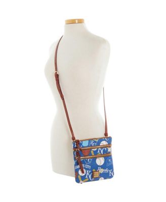 Women's Kansas City Royals Game Day Triple Zip Crossbody Purse