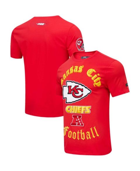Мужская футболка Pro Standard Red Kansas City Chiefs Old English