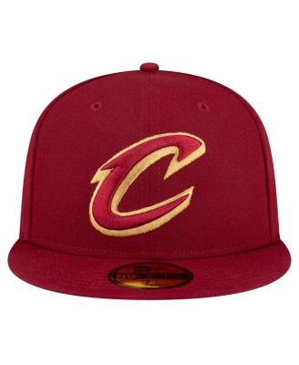 Men's Wine Cleveland Cavaliers 59FIFTY Fitted Hat
