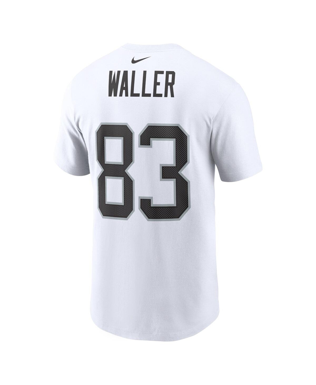 Men's Nike Darren WallerLas Vegas Raiders Player Name and Number T-shirt - White