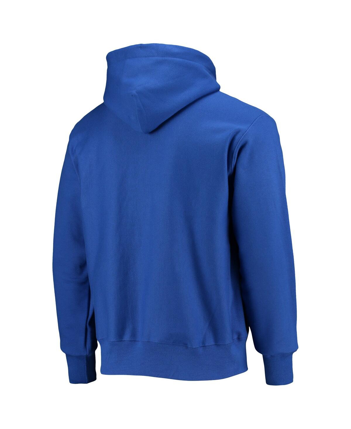 Champion Royal Albany State Golden Rams Tall Arch Pullover Hoodie In Royal