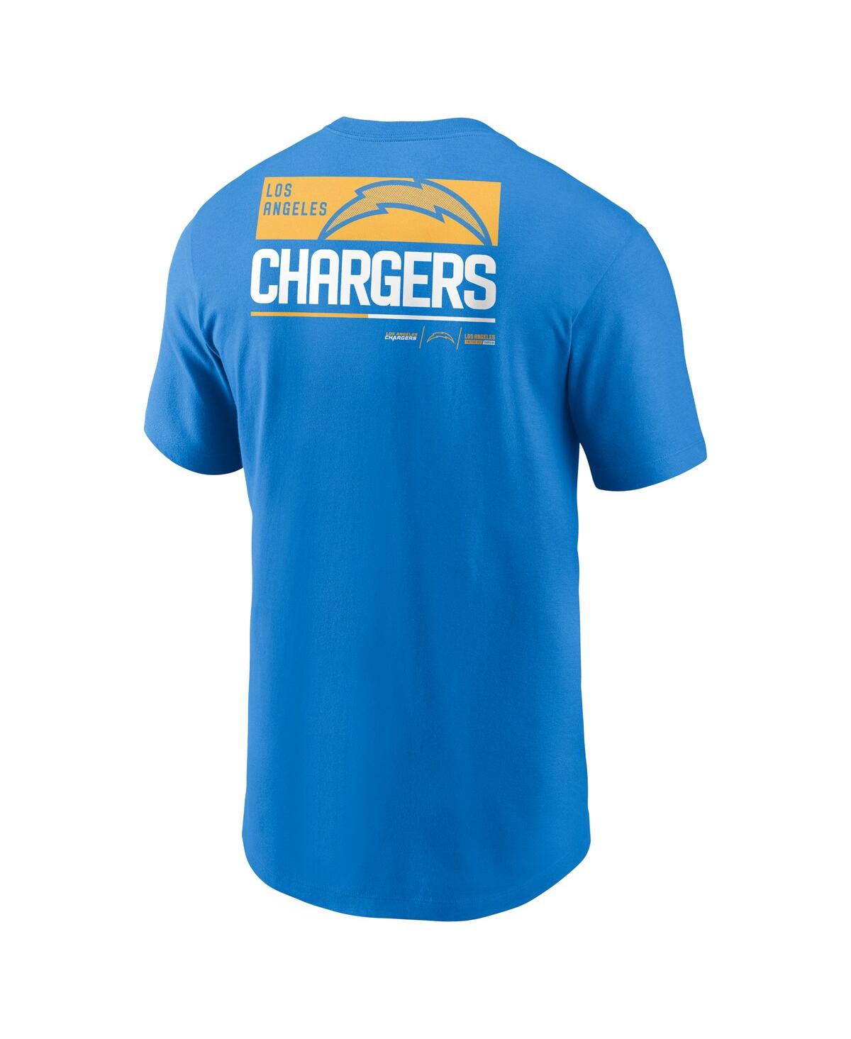 Men's NikeLos Angeles Chargers Team Incline T-shirt - Powder Blue