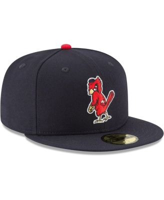 Men's Navy St. Louis Cardinals Cooperstown Collection Wool 59FIFTY Fitted Hat