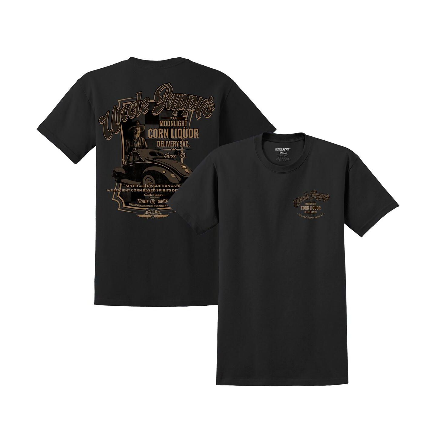 Мужская футболка TEAM NASCAR Black Uncle Pappy Tri-Blend — фото 1
