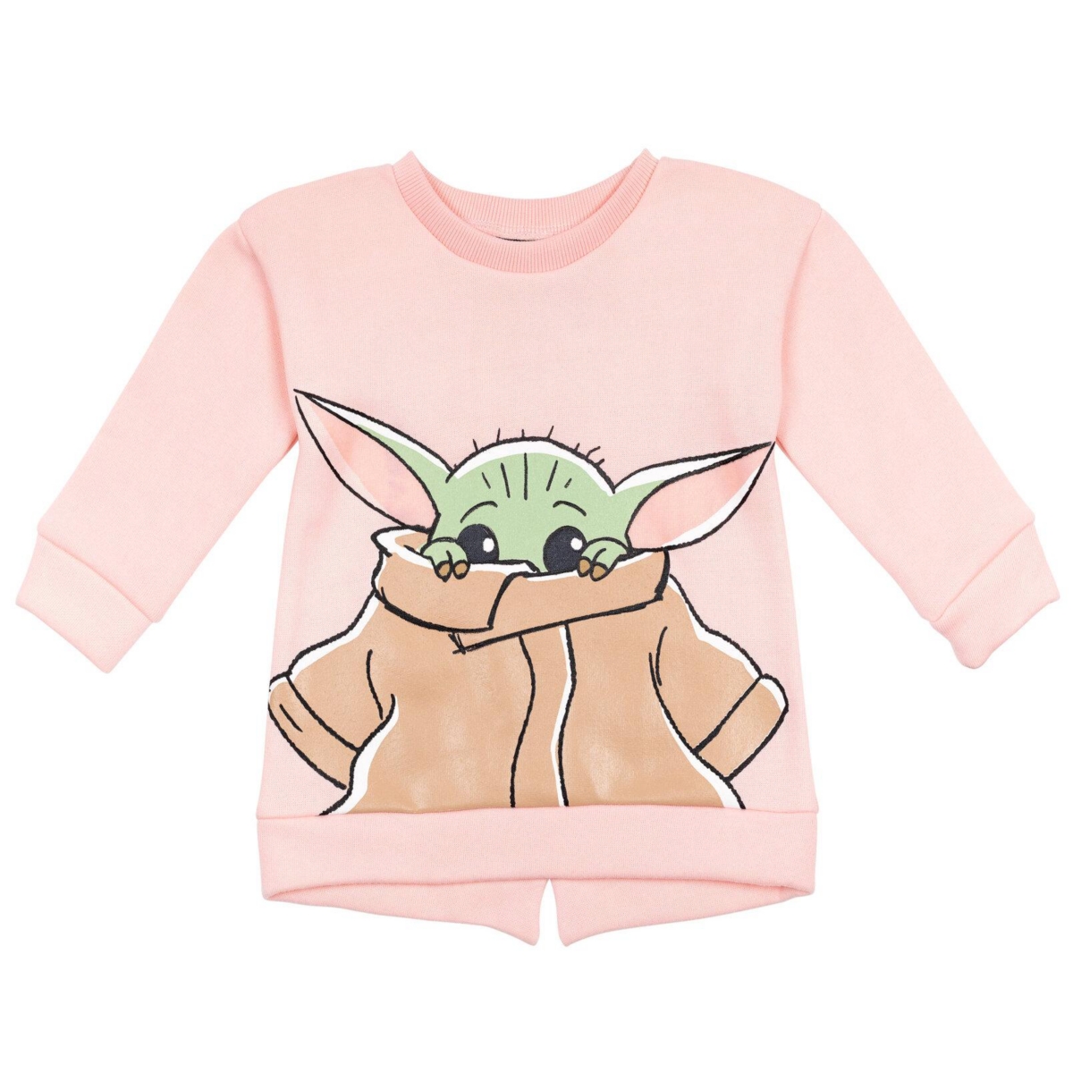 Star Wars Toddler Girls Mandalorian The Fleece Pullover Sweatshirt and Pants Set Toddler|Child