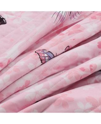 Kids Girls Quilt Set Bedspread Coverlet Set A77 - Twin