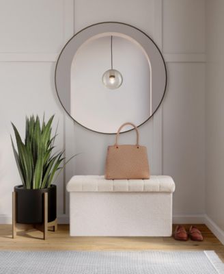 Channel Tufted Storage Trunk