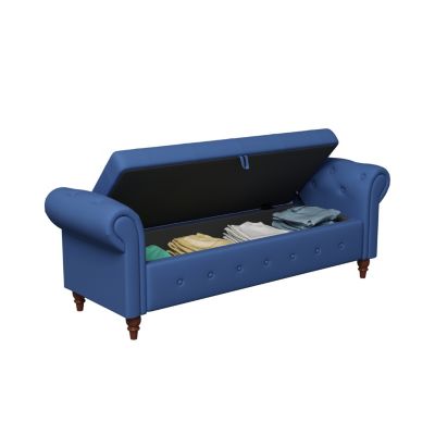 1 Pc. Fabric Bed Bench