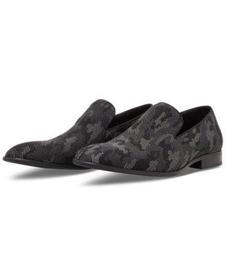 Men's June Camo-Print Smoking Slippers