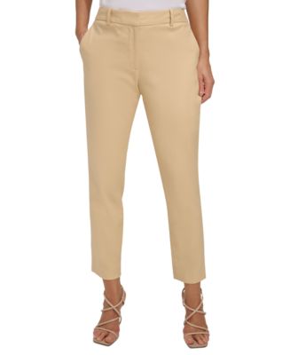 MS Mode high waist slim fit sweatpants met all over print zwart/wit