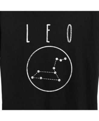 Trendy Plus Size Astrology Leo Graphic T-shirt