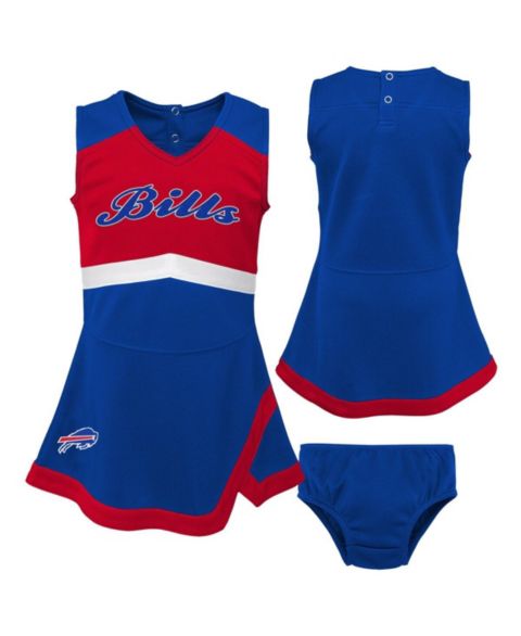 Платье Outerstuff Royal Buffalo Bills Cheer Captain with Bloomers для девочек-малышей