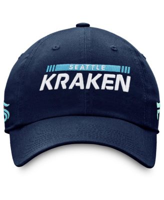 Men's Deep Sea Blue Seattle Kraken Authentic Pro Rink Adjustable Hat
