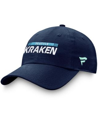 Men's Deep Sea Blue Seattle Kraken Authentic Pro Rink Adjustable Hat