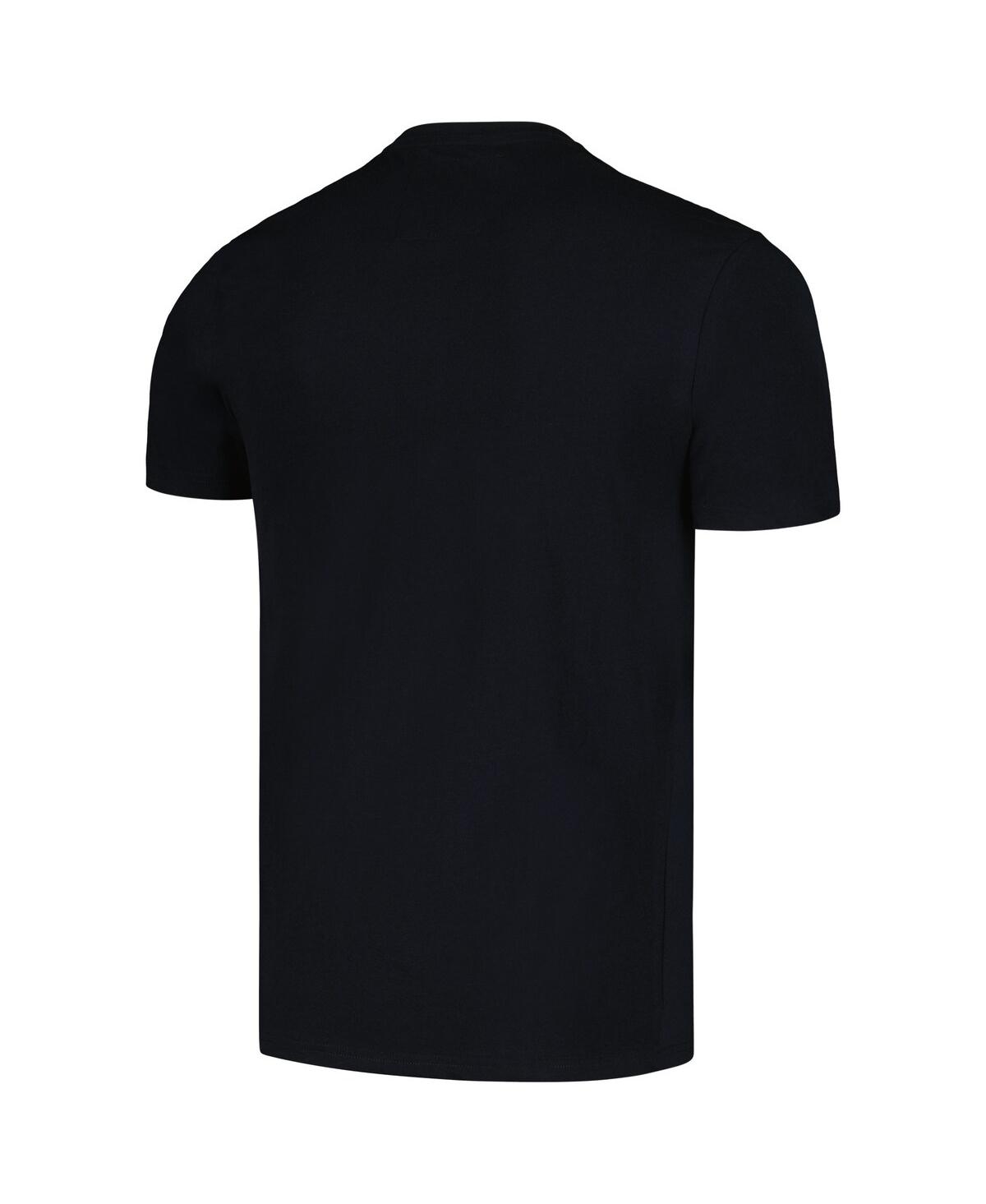 Shop Reason Men's And Women's Black Def Leppard Skull T-shirt