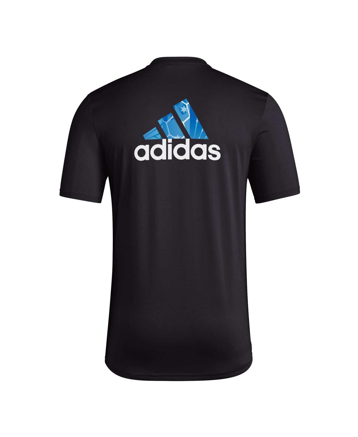 Shop Adidas Originals Men's Adidas Black Minnesota United Fc Local Pop Aeroready T-shirt