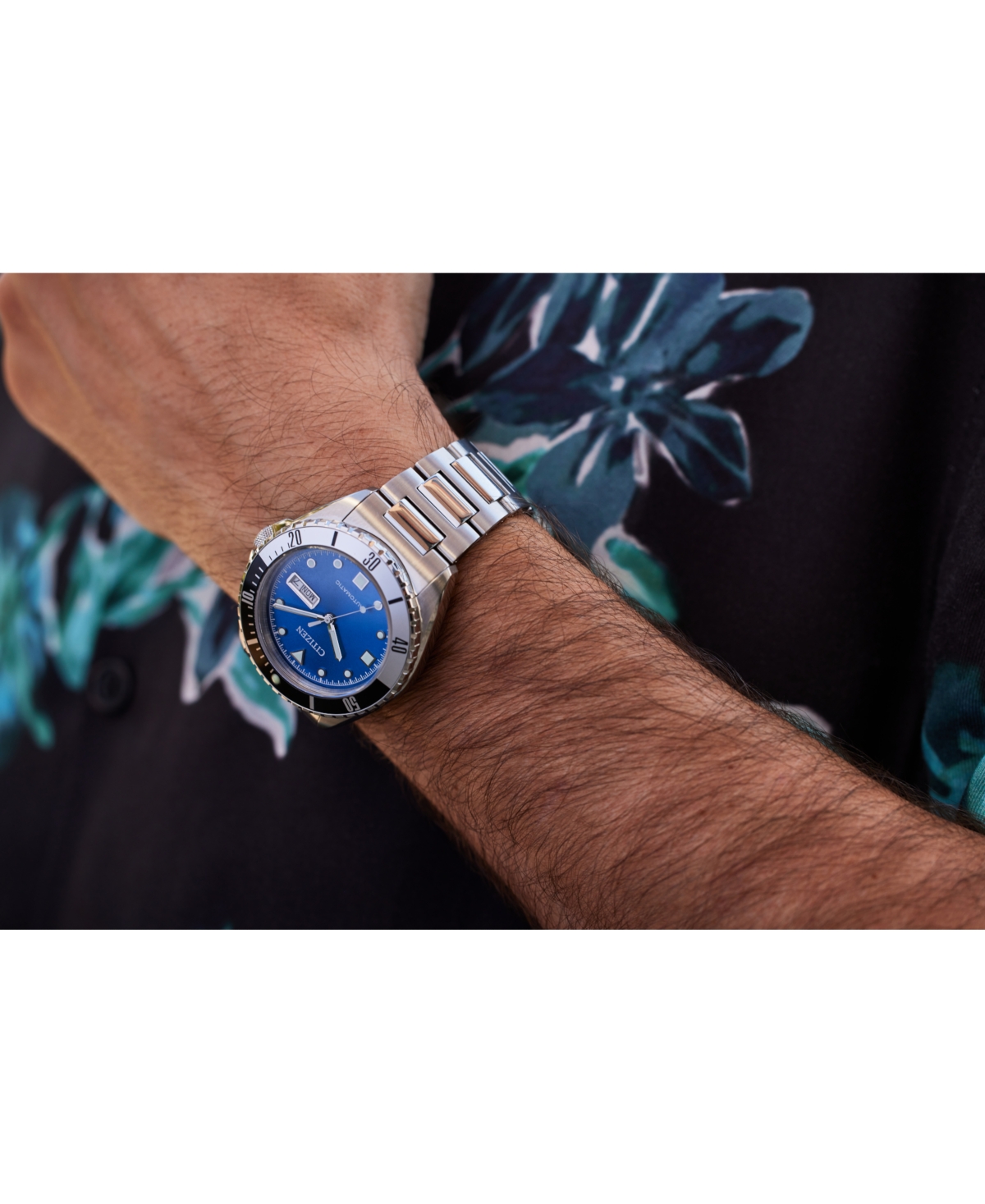 Citizen Men's Automatic Sport Luxury Stainless Steel Bracelet Watch 42mm