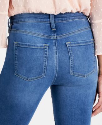 Petite Mid Rise Slim Leg Jeans, Created for Macy's