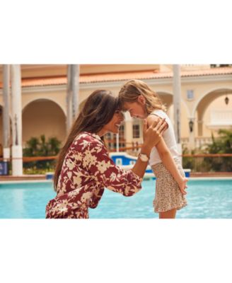 Women's Marine Star Diamond Accent Two-Tone Stainless Steel Bracelet Watch 36mm