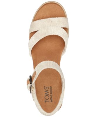 Women's Audrey Espadrille Wedge Platform Sandals